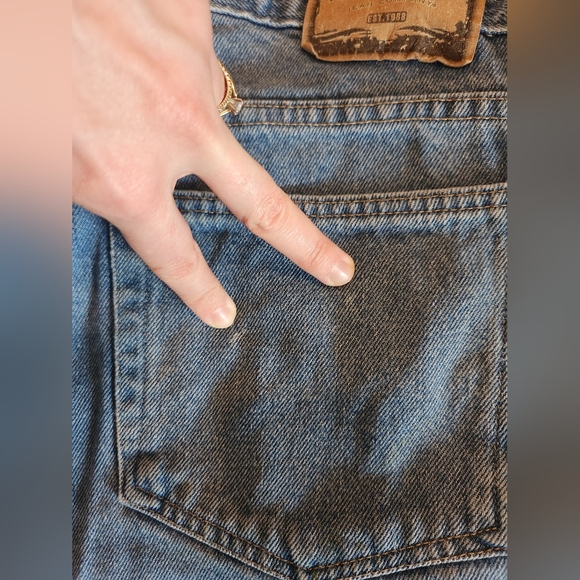 Vintage Arizona Men's Jean Shorts Size 34 - Picture 5 of 7